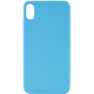 Силіконовий чохол Epik Candy Apple iPhone XS Max 6.5" Блакитний - Інтернет-магазин спільних покупок ToGether