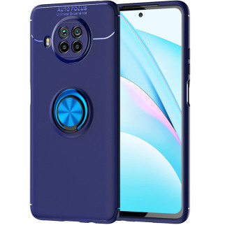 TPU чохол Deen ColorRing під магнітний тримач opp Xiaomi Mi 10T Lite/Redmi Note 9 Pro 5G Синій / Синій - Інтернет-магазин спільних покупок ToGether