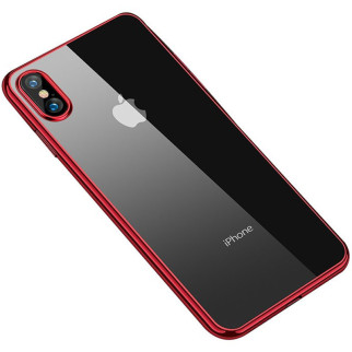 Силіконовий чохол глянсова окантовка Epik Full Camera Apple iPhone XS Max 6.5" Червоний - Інтернет-магазин спільних покупок ToGether