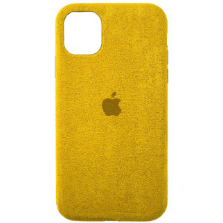 Чохол Epik ALCANTARA Case Full Apple iPhone 12 Pro/12 6.1" Жовтий - Інтернет-магазин спільних покупок ToGether