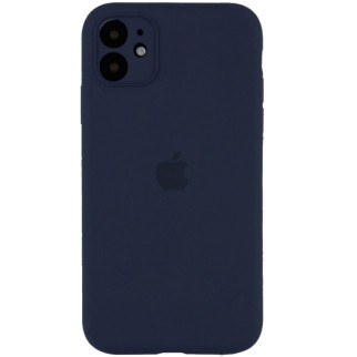 Чохол Epik Silicone Case Full Camera Protective AA Apple iPhone 12 6.1" Темно-синій / Midnight blue - Інтернет-магазин спільних покупок ToGether