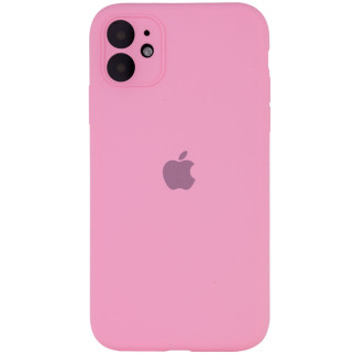 Чохол Epik Silicone Case Full Camera Protective AA Apple iPhone 12 6.1" Рожевий / Light pink - Інтернет-магазин спільних покупок ToGether