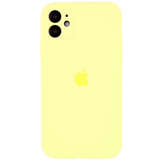 Чохол Epik Silicone Case Full Camera Protective AA Apple iPhone 12 6.1" Жовтий / Mellow Yellow - Інтернет-магазин спільних покупок ToGether