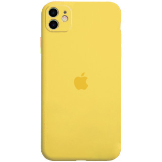 Чохол Epik Silicone Case Full Camera Protective AA Apple iPhone 12 6.1" Жовтий / Yellow - Інтернет-магазин спільних покупок ToGether