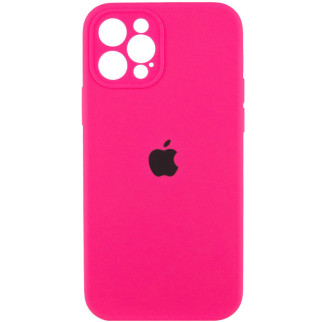 Чохол Epik Silicone Case Full Camera Protective AA Apple iPhone 12 Pro 6.1" Рожевий / Barbie pink - Інтернет-магазин спільних покупок ToGether