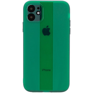 Чохол TPU Epik Glossy Line Full Camera Apple iPhone 12 6.1" Зелений - Інтернет-магазин спільних покупок ToGether