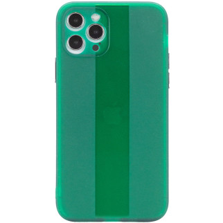 Чохол TPU Epik Glossy Line Full Camera Apple iPhone 12 Pro 6.1" Зелений - Інтернет-магазин спільних покупок ToGether