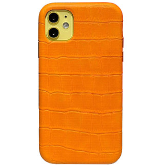 Шкіряний чохол Epik Croco Leather Apple iPhone 11 6.1" Yellow - Інтернет-магазин спільних покупок ToGether