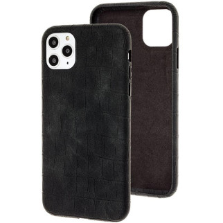 Шкіряний чохол Epik Croco Leather Apple iPhone 11 Pro 5.8" Black - Інтернет-магазин спільних покупок ToGether