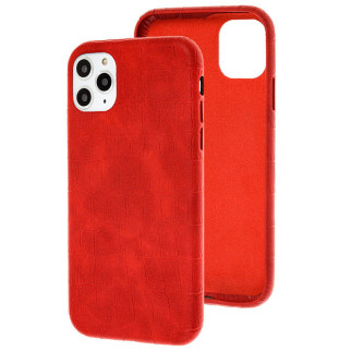 Шкіряний чохол Epik Croco Leather Apple iPhone 11 Pro 5.8" Red - Інтернет-магазин спільних покупок ToGether