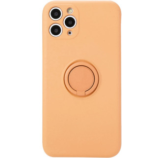 Чохол TPU Epik Candy Ring Full Camera Apple iPhone 12 Pro 6.1" Помаранчевий / Coral - Інтернет-магазин спільних покупок ToGether
