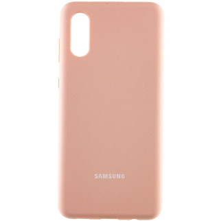 Чохол Epik Silicone Cover Full Protective AA Samsung Galaxy A02 Рожевий / Pink Sand - Інтернет-магазин спільних покупок ToGether