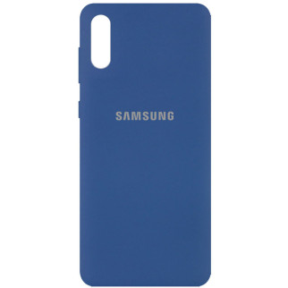 Чохол Epik Silicone Cover Full Protective AA Samsung Galaxy A02 Синій / Navy Blue - Інтернет-магазин спільних покупок ToGether