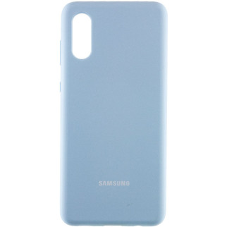 Чохол Epik Silicone Cover Full Protective AA Samsung Galaxy A02 Блакитний / Lilac Blue - Інтернет-магазин спільних покупок ToGether