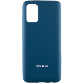 Чохол Epik Silicone Cover Full Protective AA Samsung Galaxy A02s Синій / Cosmos Blue - Інтернет-магазин спільних покупок ToGether