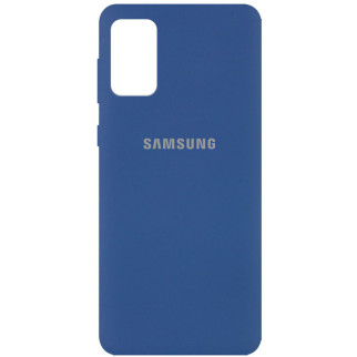 Чохол Epik Silicone Cover Full Protective AA Samsung Galaxy A02s Синій / Navy Blue - Інтернет-магазин спільних покупок ToGether