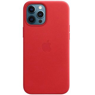 Шкіряний чохол Epik Leather Case AAA with MagSafe Apple iPhone 12 Pro Max 6.7" Red - Інтернет-магазин спільних покупок ToGether
