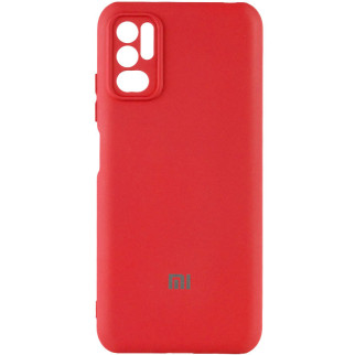 Чохол Epik Silicone Cover My Color Full Camera A Xiaomi Redmi Note 10 5G / Poco M3 Pro Червоний / Red - Інтернет-магазин спільних покупок ToGether