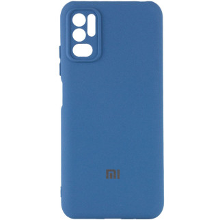 Чохол Epik Silicone Cover My Color Full Camera A Xiaomi Redmi Note 10 5G / Poco M3 Pro Синій / Navy Blue - Інтернет-магазин спільних покупок ToGether