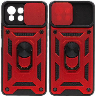 Ударостійкий чохол Epik Camshield Serge Ring Xiaomi Mi 11 Lite Червоний - Інтернет-магазин спільних покупок ToGether