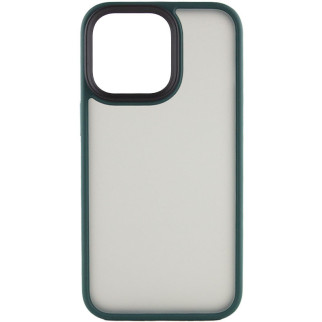 TPU+PC чохол Epik Metal Buttons Apple iPhone 13 Pro 6.1" Зелений - Інтернет-магазин спільних покупок ToGether