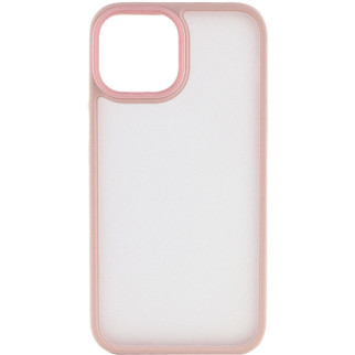 TPU+PC чохол Epik Metal Buttons Apple iPhone 13 6.1" Рожевий - Інтернет-магазин спільних покупок ToGether