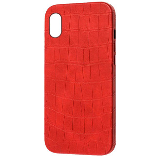 Шкіряний чохол Epik Croco Leather Apple iPhone XR 6.1" Red - Інтернет-магазин спільних покупок ToGether