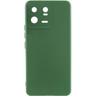 Чохол Lakshmi Silicone Cover Full Camera A Xiaomi 13 Pro Зелений / Dark green - Інтернет-магазин спільних покупок ToGether
