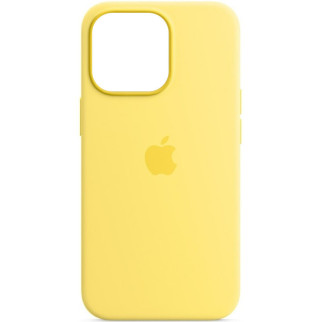 Чохол Epik Silicone case AAA full with Magsafe Apple iPhone 13 Pro 6.1" Жовтий / Lemon Zest - Інтернет-магазин спільних покупок ToGether