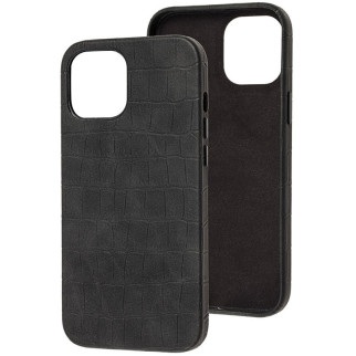 Шкіряний чохол Epik Croco Leather Apple iPhone 13 Pro 6.1" Black - Інтернет-магазин спільних покупок ToGether