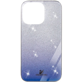 TPU+Glass чохол Epik Swarovski Apple iPhone 13 Pro 6.1" Синій - Інтернет-магазин спільних покупок ToGether