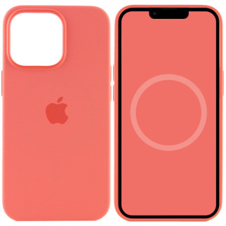 Чохол Epik Silicone case AAA full with Magsafe and Animation Apple iPhone 13 Pro 6.1" Рожевий / Pink Pomelo - Інтернет-магазин спільних покупок ToGether