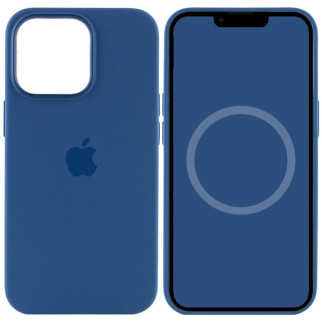 Чохол Epik Silicone case AAA full with Magsafe and Animation Apple iPhone 13 Pro 6.1" Синій / Blue Jay - Інтернет-магазин спільних покупок ToGether