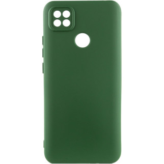Чохол Lakshmi Silicone Cover Full Camera A Oppo A15s / A15 Зелений / Dark green - Інтернет-магазин спільних покупок ToGether