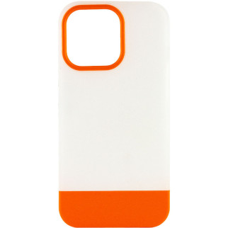 Чохол TPU+PC Epik Bichromatic Apple iPhone 13 Pro Max 6.7" Matte/Orange - Інтернет-магазин спільних покупок ToGether