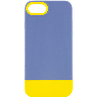 Чохол TPU+PC Epik Bichromatic Apple iPhone 7 / 8 / SE 2020 4.7" Blue / Yellow - Інтернет-магазин спільних покупок ToGether
