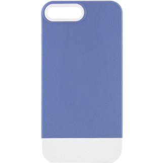 Чохол TPU+PC Epik Bichromatic Apple iPhone 7 plus / 8 plus 5.5" Blue / White - Інтернет-магазин спільних покупок ToGether