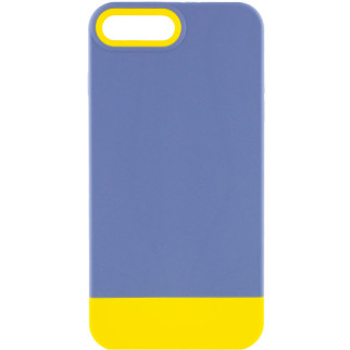 Чохол TPU+PC Epik Bichromatic Apple iPhone 7 plus / 8 plus 5.5" Blue / Yellow - Інтернет-магазин спільних покупок ToGether