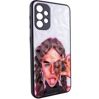 TPU+PC чохол Epik Prisma Ladies Samsung Galaxy A33 5G Chocolate - Інтернет-магазин спільних покупок ToGether