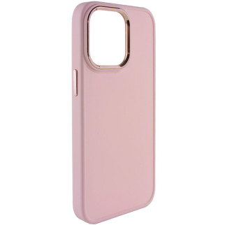 TPU чохол Epik Bonbon Metal Style Apple iPhone 13 Pro 6.1" Рожевий / Light pink - Інтернет-магазин спільних покупок ToGether