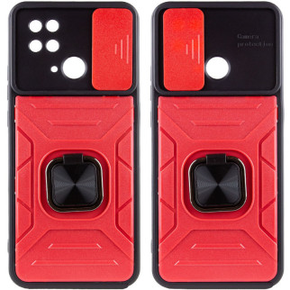 Ударостійкий чохол Epik Camshield Flash Ring Xiaomi Redmi 10C Червоний - Інтернет-магазин спільних покупок ToGether