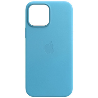 Шкіряний чохол Epik Leather Case AA with MagSafe Apple iPhone 13 Pro 6.1" Blue - Інтернет-магазин спільних покупок ToGether