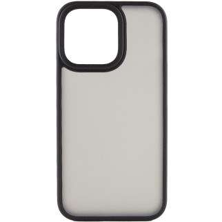 TPU+PC чохол Epik Metal Buttons Apple iPhone 14 6.1" Чорний - Інтернет-магазин спільних покупок ToGether