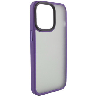 TPU+PC чохол Epik Metal Buttons Apple iPhone 14 Plus 6.7" Темно фіолетовий - Інтернет-магазин спільних покупок ToGether