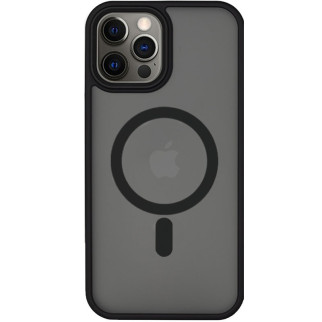 TPU+PC чохол Epik Metal Buttons with MagSafe Apple iPhone 14 Pro Max 6.7" Чорний - Інтернет-магазин спільних покупок ToGether
