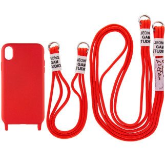 Чохол TPU Epik two straps California Apple iPhone XR 6.1" Червоний - Інтернет-магазин спільних покупок ToGether