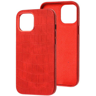 Шкіряний чохол Epik Croco Leather Apple iPhone 14 Plus 6.7" Red - Інтернет-магазин спільних покупок ToGether