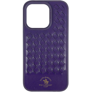 Шкіряний чохол Polo Santa Barbara Apple iPhone 14 Pro Max 6.7" Purple - Інтернет-магазин спільних покупок ToGether