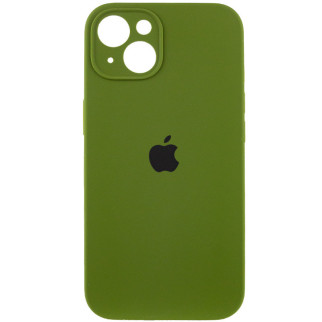 Чохол Epik Silicone Case Full Camera Protective AA Apple iPhone 14 6.1" Зелений / Dark Olive - Інтернет-магазин спільних покупок ToGether