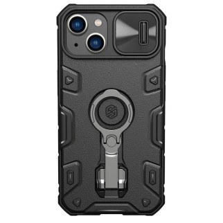 TPU+PC чохол Nillkin CamShield Armor Pro шторка на камеру Apple iPhone 14 6.1" Чорний - Інтернет-магазин спільних покупок ToGether